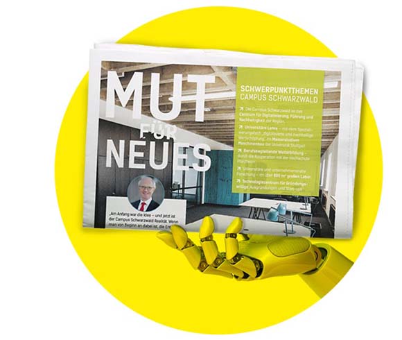 Sonderbeilage zur Vorstellung des Campus Schwarzwald